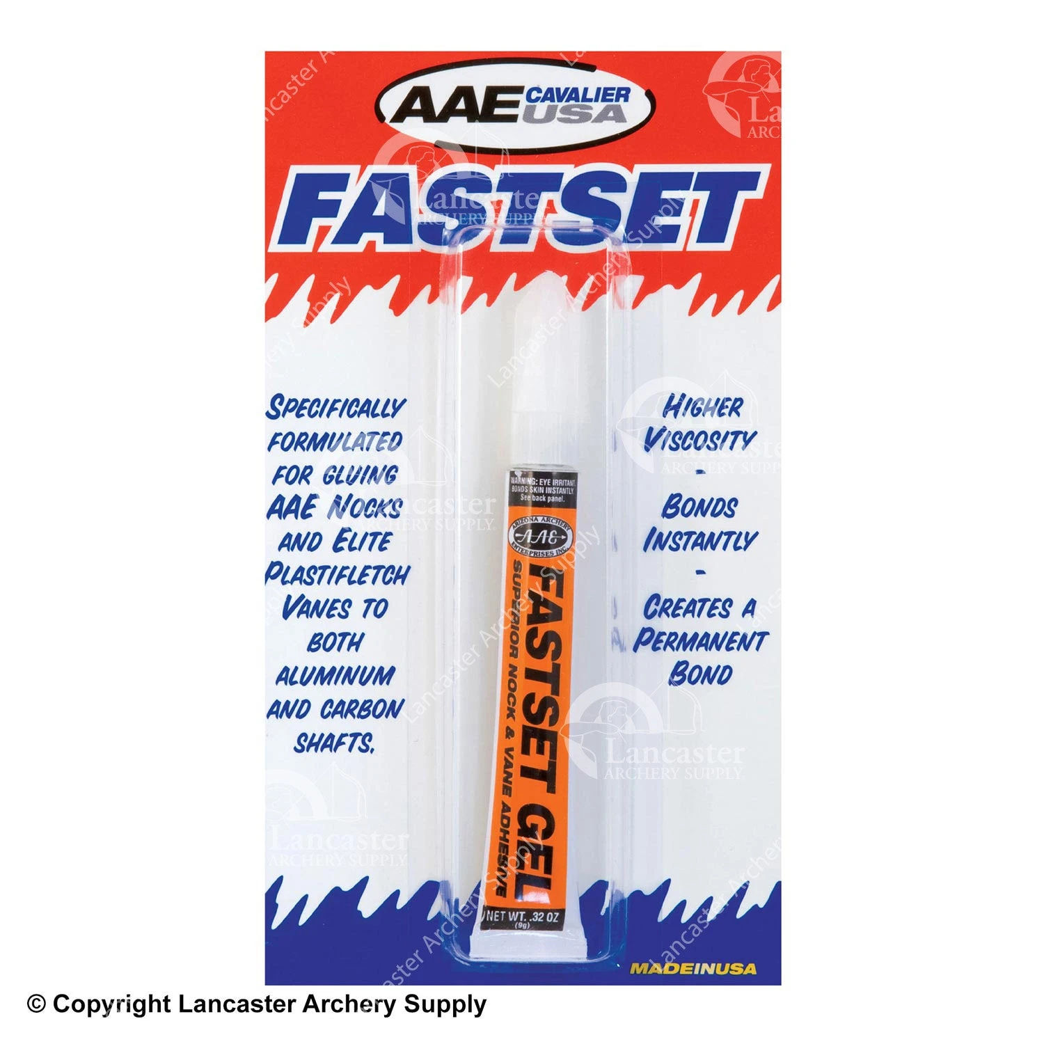 AAE Fastset Glue .32 Oz. (9g) 1 AAE Fastset Glue .32 Oz. (9g)