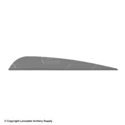 AAE Elite Plastifletch Vanes (EP-40) -Shooting Store 1010011 gray