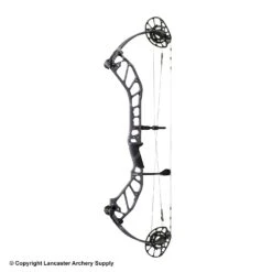 PSE Omen Compound Hunting Bow (S2 Cam) -Shooting Store 1032345 charcoal
