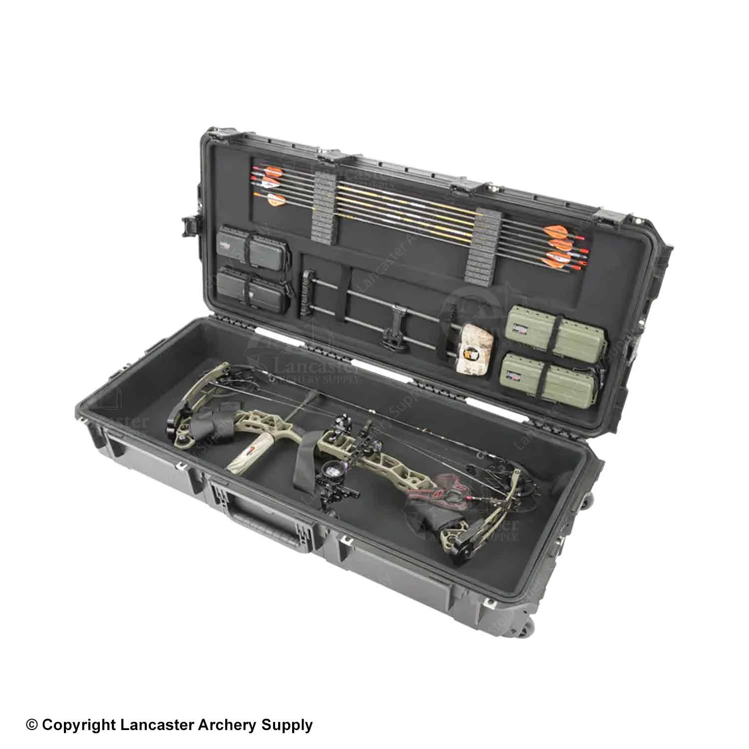 SKB 4217 ISeries Deluxe Mathews Compound Bow Case (Black) 2 SKB 4217 ISeries Deluxe Mathews Compound Bow Case (Black) - Image 2