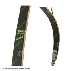 Bear Kodiak Traditional Recurve Bow (Shedua/Purple Heart/Green Glass) -Shooting Store 1360310 limbs