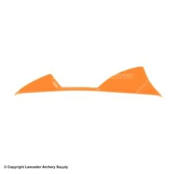 Bi-Delta 2.5" Shark Tooth Vanes -Shooting Store 1400001 orange