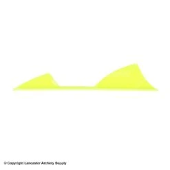 Bi-Delta 2.5" Shark Tooth Vanes -Shooting Store 1400001 yellow