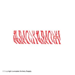 Bohning Tiger Arrow Wraps 4" (Carbon) -Shooting Store 1480048 2021 wht red