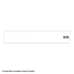 Bohning Solid Color Arrow Wraps 7" -Shooting Store 1480115 white