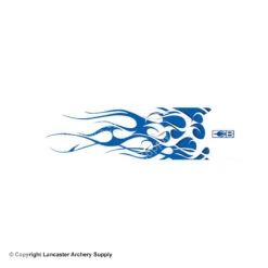 Bohning HD Arrow Wraps 4" -Shooting Store 1480179 blueflame