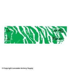 Bohning Tiger Arrow Wraps 5.5" -Shooting Store 1480291 grn wht