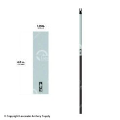 Bohning Solid Color Wrap 4" (Small 17/64) -Shooting Store 1480296 reflective