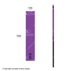 Bohning Solid Color Arrow Wraps 5.5" (Small 17/64) -Shooting Store 1480297 purple