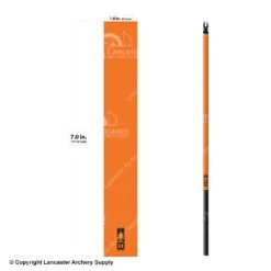 Bohning Solid Color Arrow Wraps 7" (Small 17/64) -Shooting Store 1480298 orange