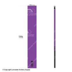 Bohning Solid Color Arrow Wraps 7" (Small 17/64) -Shooting Store 1480298 purple