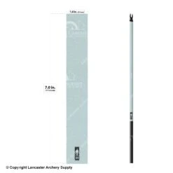 Bohning Solid Color Arrow Wraps 7" (Small 17/64) -Shooting Store 1480298 refelective