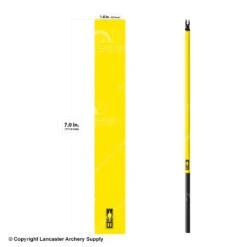 Bohning Solid Color Arrow Wraps 7" (Small 17/64) -Shooting Store 1480298 yellow