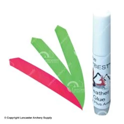 Ozark SWAG Bag Target Maxx 4.5" Complete Feather Package -Shooting Store 1610022 hunterlimegreen neon salmon 2lime