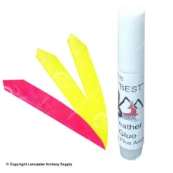 Ozark SWAG Bag Target Maxx 4.5" Complete Feather Package -Shooting Store 1610022 neonsalmon floyellow