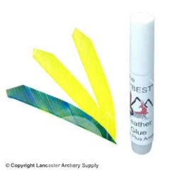 Ozark SWAG Bag Target Maxx 4.5" Complete Feather Package -Shooting Store 1610022 peacock floyellow