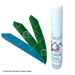 Ozark SWAG Bag Target Maxx 4.5" Complete Feather Package -Shooting Store 1610022 turquoise green