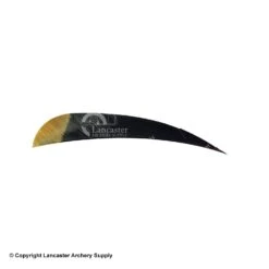Ozark Eagle Tips 4" Parabolic Feather -Shooting Store 1610023 black bronze