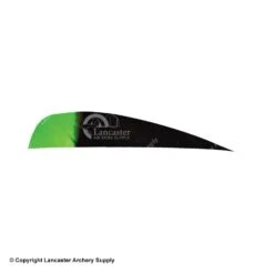 Ozark Eagle Tips 4" Parabolic Feather -Shooting Store 1610023 black green