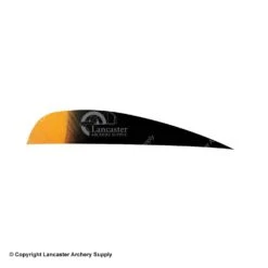 Ozark Eagle Tips 4" Parabolic Feather -Shooting Store 1610023 black orange