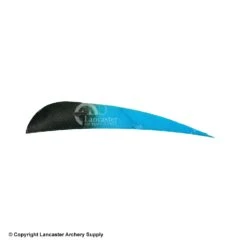 Ozark Eagle Tips 4" Parabolic Feather -Shooting Store 1610023 black teal