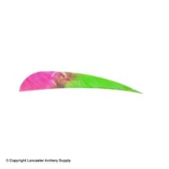 Ozark Eagle Tips 4" Parabolic Feather -Shooting Store 1610023 green pink