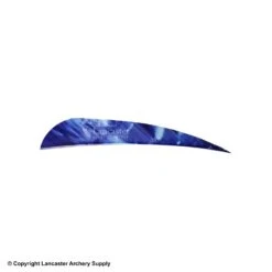Ozark 4" Parabolic Fire Camo Feather -Shooting Store 1610026 blue