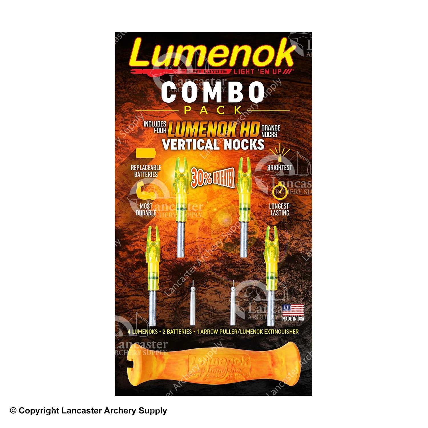 Lumenok Signature Lighted Nock Combo Pack 1 Lumenok Signature Lighted Nock Combo Pack