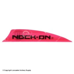 AAE Plastifletch Max PM 2.0 Vanes W/ Nock On Logo -Shooting Store 1790144 front pink