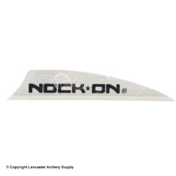 AAE Plastifletch Max PM 2.0 Vanes W/ Nock On Logo -Shooting Store 1790144 front white