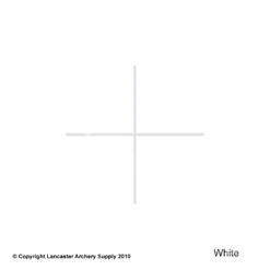 Gunstar Standard Crosshair -Shooting Store 2010004 white