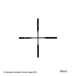 Gunstar Duplex Rifle X-Hair -Shooting Store 2010012 black