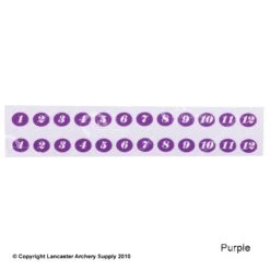Gunstar Tail Numbers -Shooting Store 2010017 purple