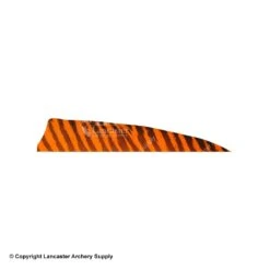 Gateway 4" Shield Barred Feather -Shooting Store 2270003 orange