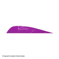 Gateway 3" Parabolic Feather -Shooting Store 2270025 purple