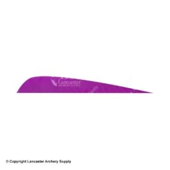 Gateway 5" Parabolic Feather -Shooting Store 2270034 purple