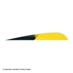 Gateway 5" Parabolic Hann-Bun Kuro Feather -Shooting Store 2270076 yellow