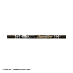 Gold Tip Lightning Arrow Shaft (Black)