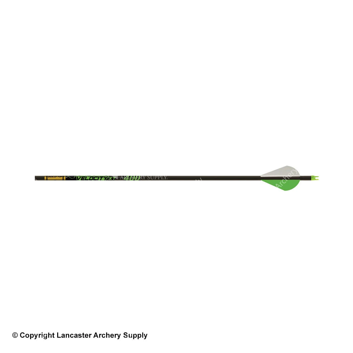 Gold Tip Velocity XT Fletched Arrows 1 Gold Tip Velocity XT Fletched Arrows