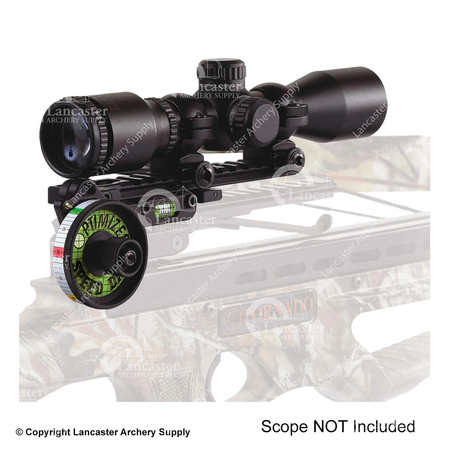 HHA Optimizer Speed Dial Adjustable Crossbow Sight Mount 1 HHA Optimizer Speed Dial Adjustable Crossbow Sight Mount