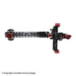 Black Gold Competition 2A Sight (6" Wing Truss Dovetail) -Shooting Store 3200041 red r