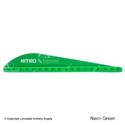 Pine Ridge Nitro 2.2" Low Profile Vanes -Shooting Store 3450049 green