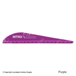 Pine Ridge Nitro 2.2" Low Profile Vanes -Shooting Store 3450049 purple