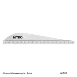 Pine Ridge Nitro 2.2" Low Profile Vanes -Shooting Store 3450049 white