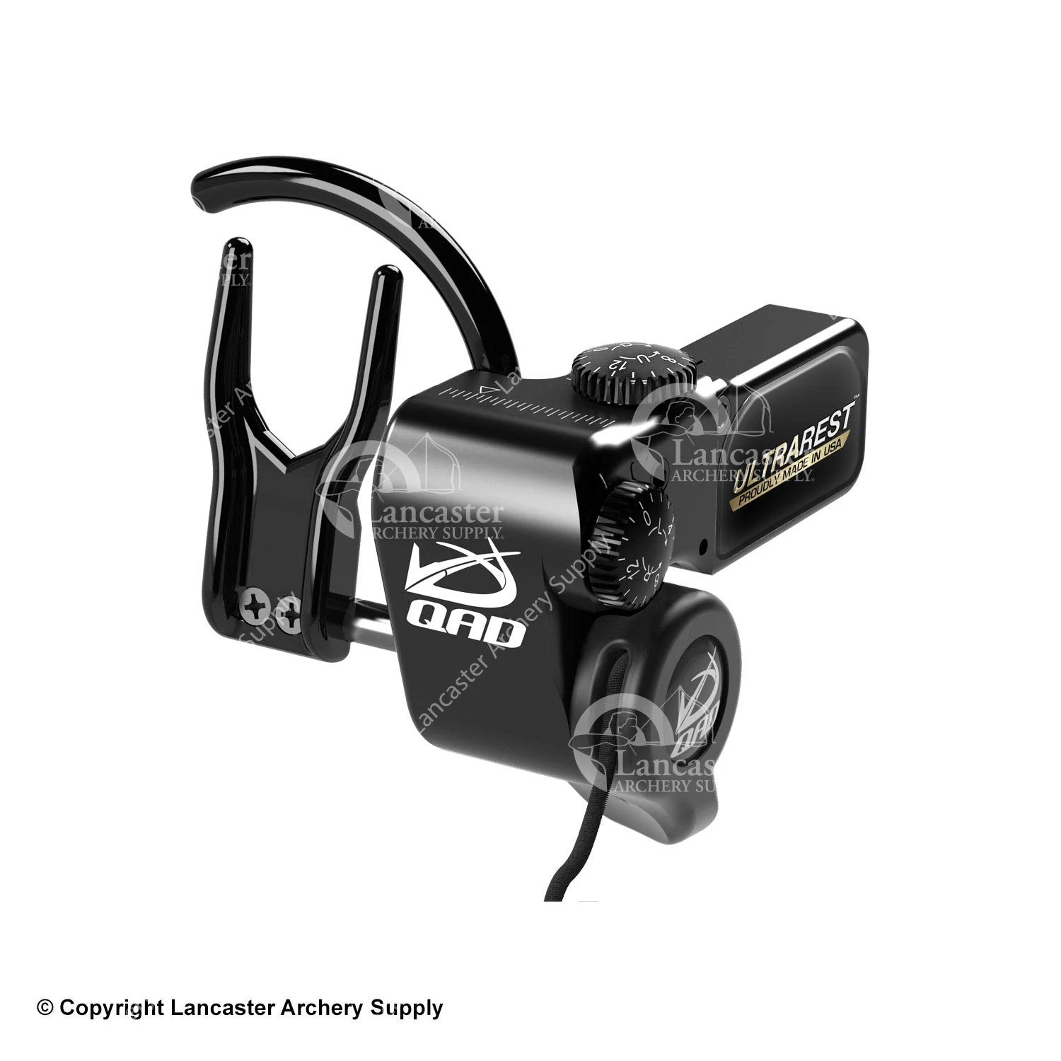 QAD Ultrarest MXT Arrow Rest (Black) 1 QAD Ultrarest MXT Arrow Rest (Black)