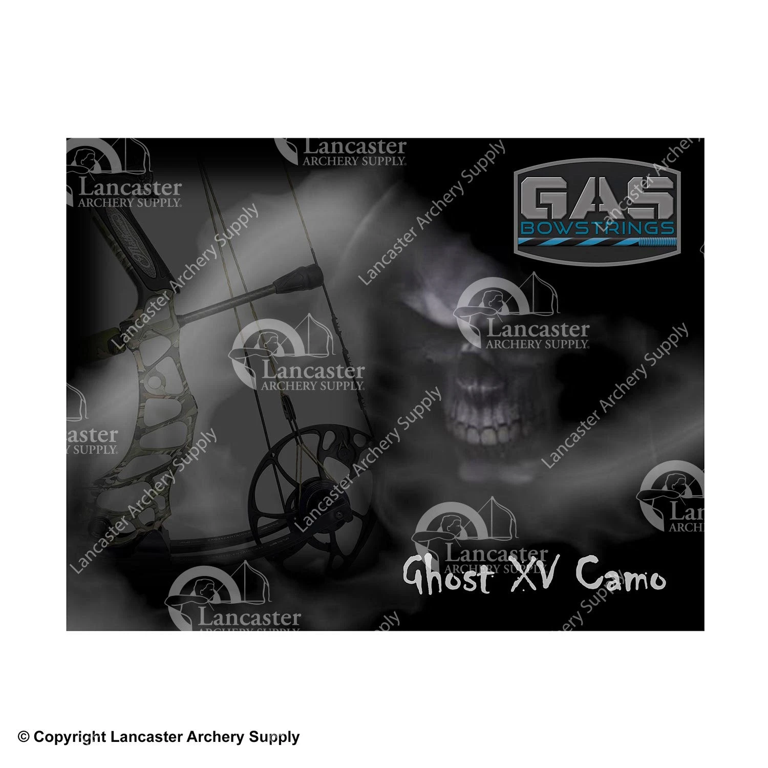 GAS Bowstrings Ghost XV Camo Complete String And Cable Set (2 Or 3 Piece) 1 GAS Bowstrings Ghost XV Camo Complete String And Cable Set (2 Or 3 Piece)