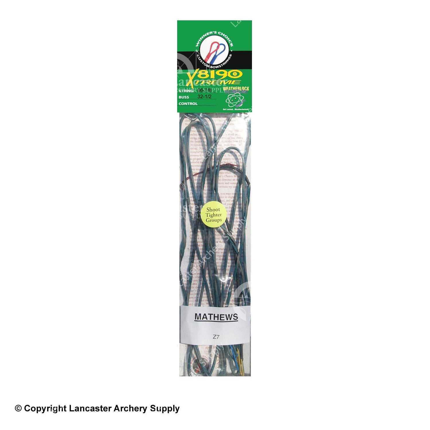 Winner's Choice Custom 1 Cam Bowstring 1 Winner's Choice Custom 1 Cam Bowstring