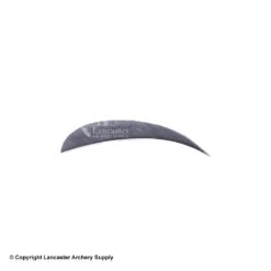 Trueflight 4" RW Round Back Feather -Shooting Store 5200004 gray