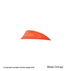 Trueflight 2" Shield Back RW HP Feather -Shooting Store 5200009 blazeorange