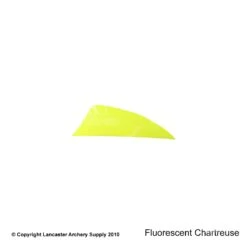 Trueflight 2" Shield Back RW HP Feather -Shooting Store 5200009 flochartreuse